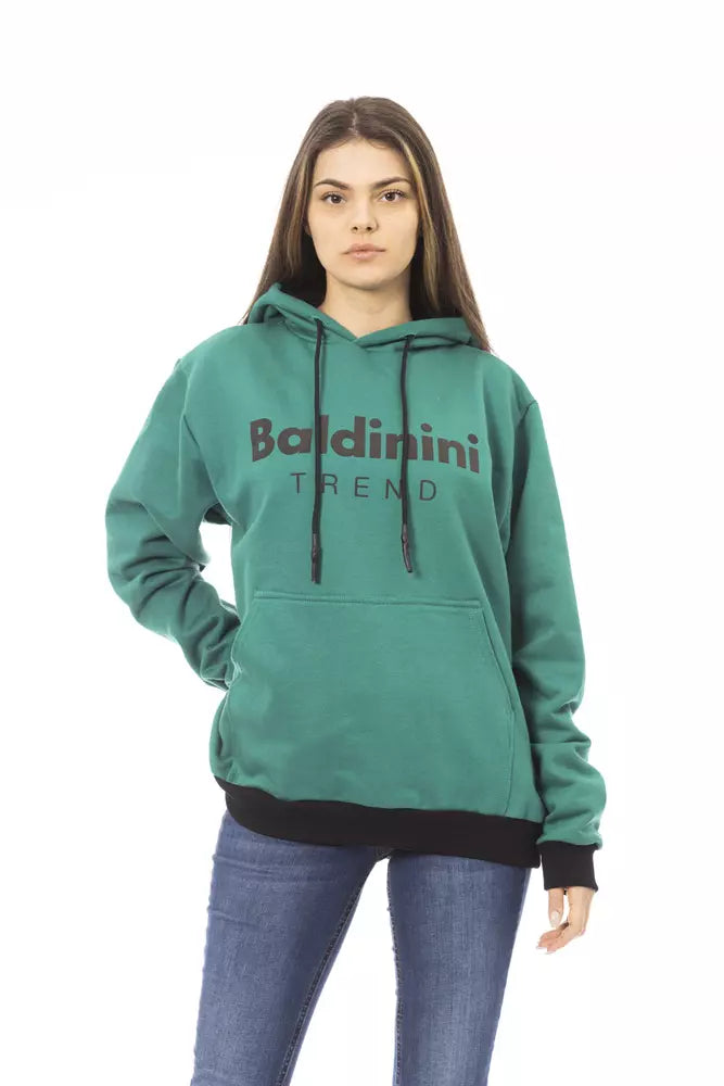 Baldinini Trend Black Cotton Women Sweater